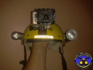DIY Sidemount Wreck Diving Helmet
