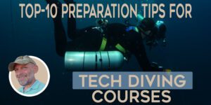 tips preparation technical diving course