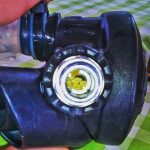 Regulator hose diving emergency
