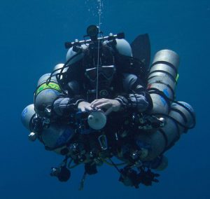 doc deep garman fatal world depth record attempt scuba diving accident