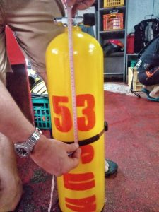 sidemount band height andy davis