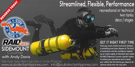 Andy Davis technical diving subic bay philippines
