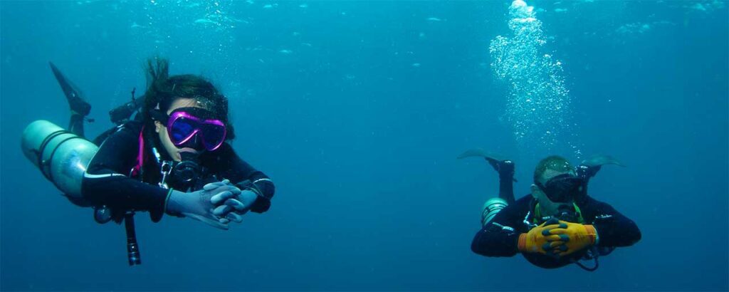 sidemount diving recreational