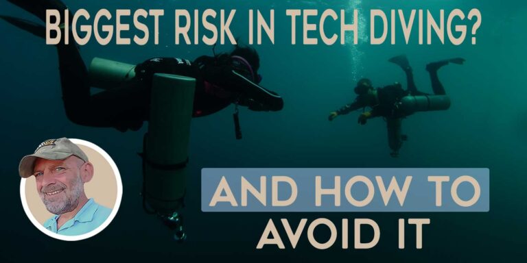 the biggest risk in technical diving