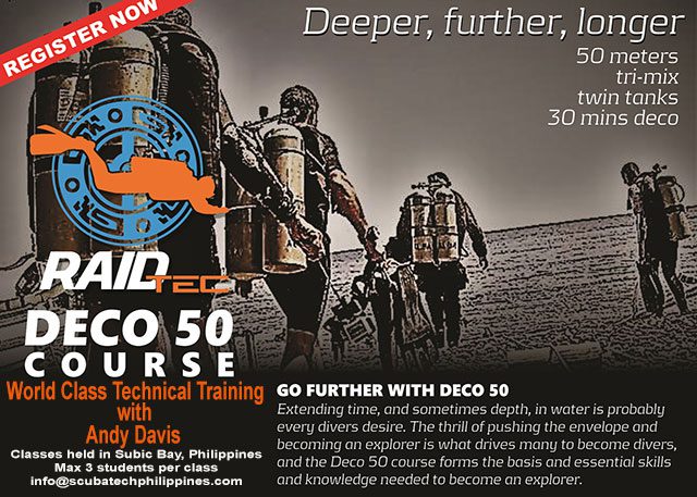 RAID Deco50 course Philippines