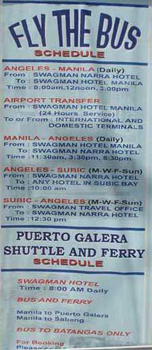 Travel Subic Bay Directions for Travel Philippines