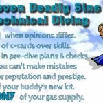 seven deadly sins of technical diving