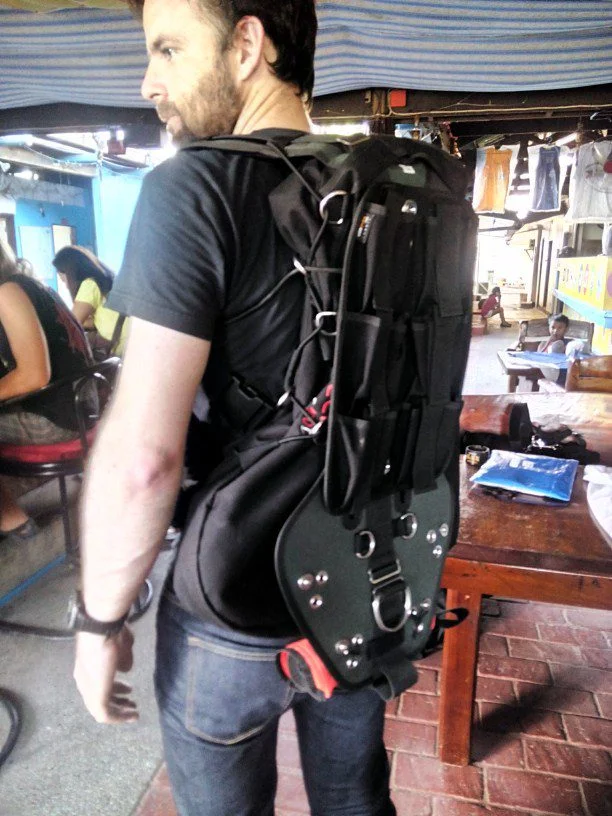 sms100 sidemount modified american Florida cave school
