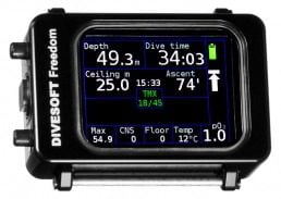 Divesoft freedom technical diving computer Divesoft freedom best technical diving computer