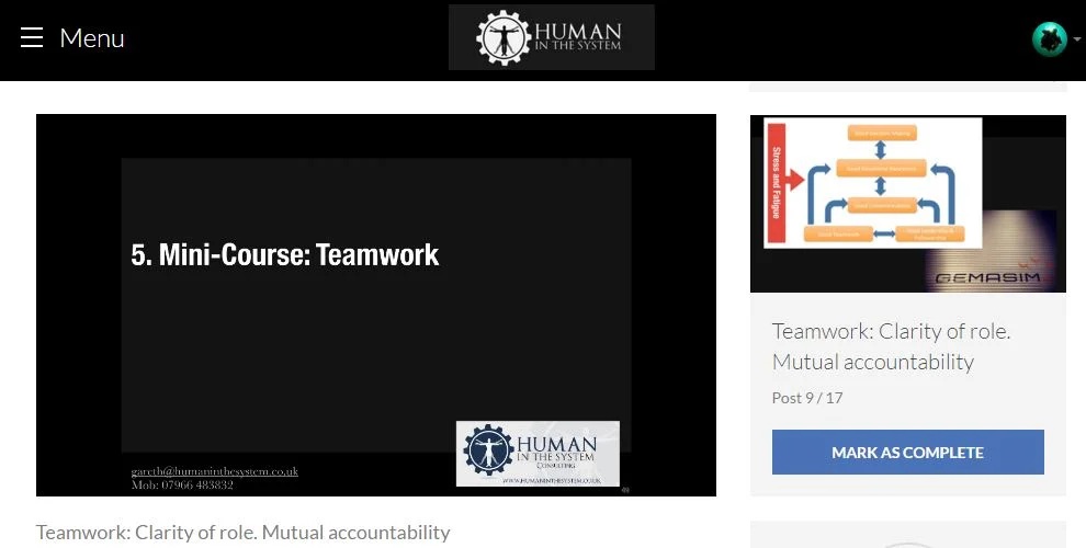 human factors in diving 1