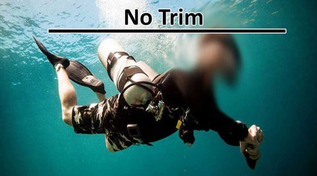 cylinders out of trim in sidemount