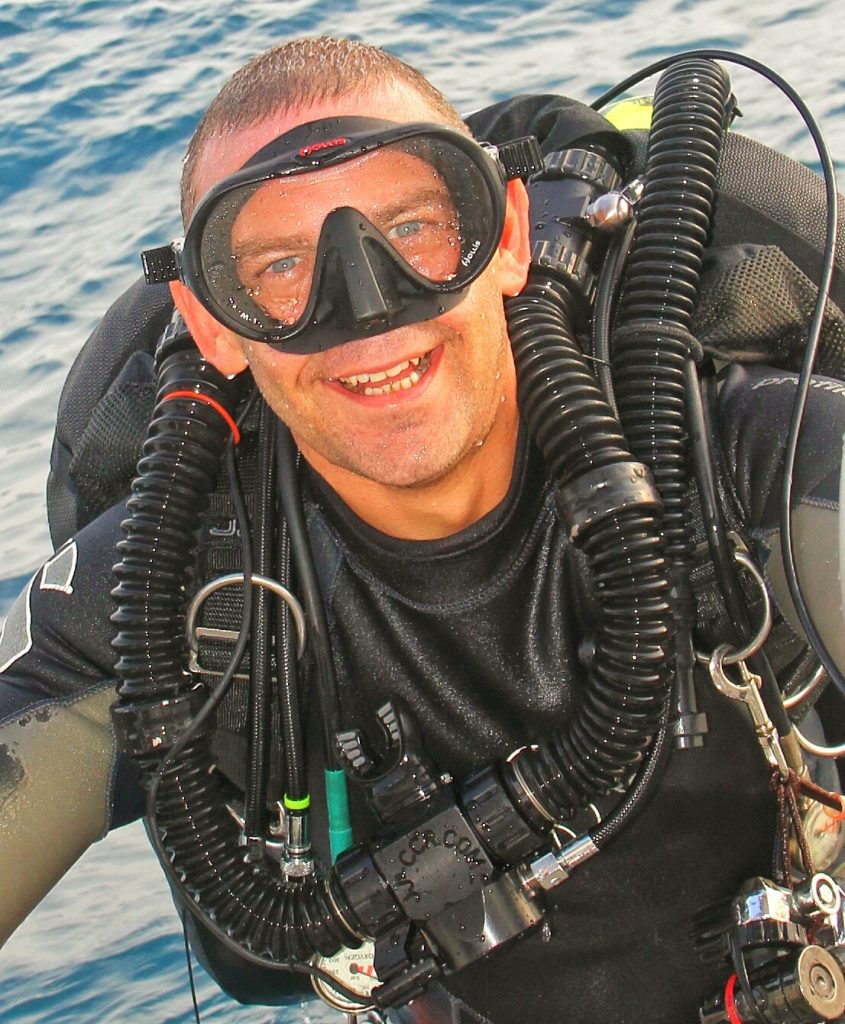 Andy Davis technical diving ccr