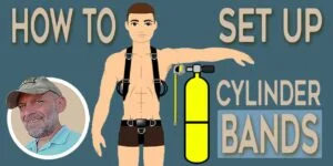Sidemount Cylinder Band Position copyright 2019 Andy Davis