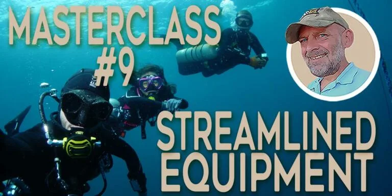 Streamlined dive gear