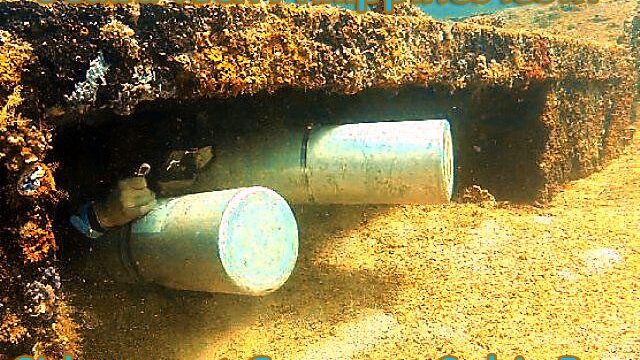 A major restriction in wreck diving. Both cylinders and other equipment need to be removed to pass through.