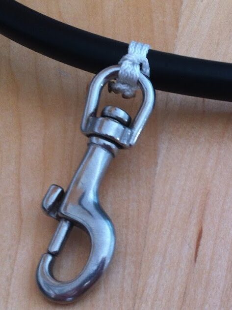 cutaway connection for the long hose when backmount technical diving