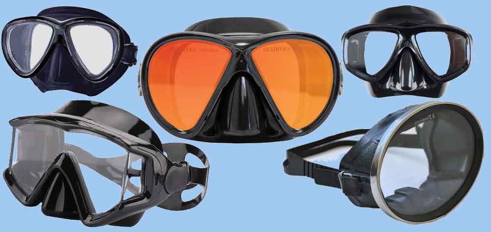 Prescription Dive Masks for Free Diving