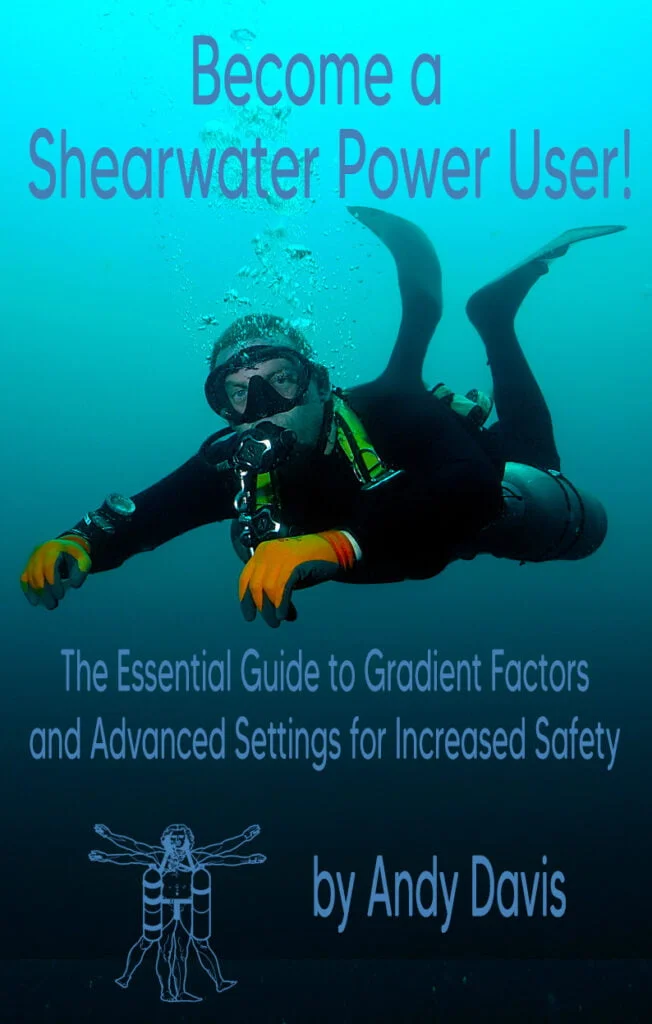 Shearwater Power User Settings GF Gradient Factors eBook
