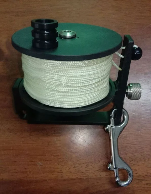 A primary spool for advanced wreck diving.