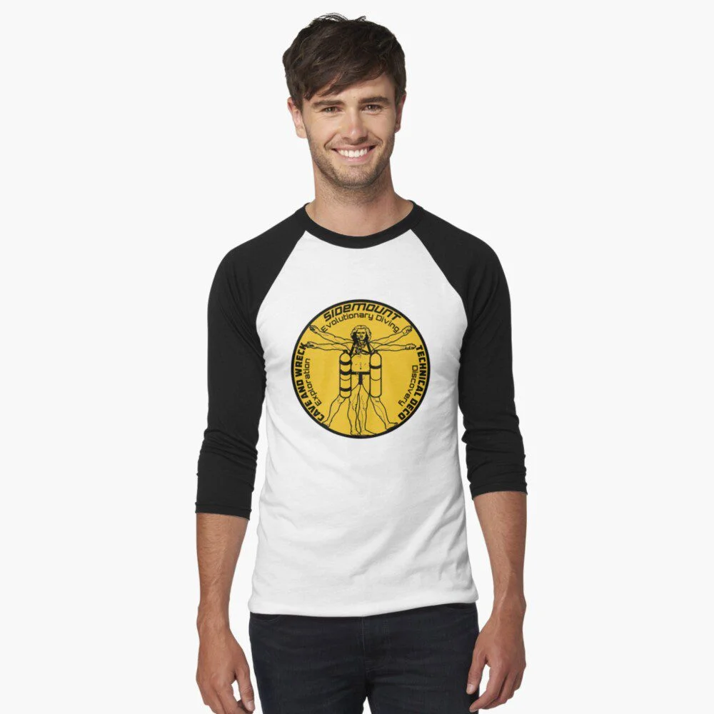 scuba tech philippines sidemount t-shirt technical diving clothes wreck diving hoodie vitruvian