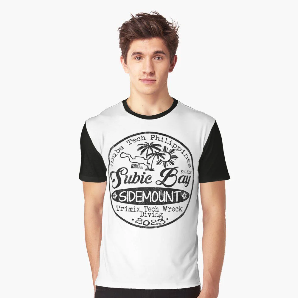 scuba tech philippines sidemount subic bay t-shirt technical diving clothes wreck diving hoodie